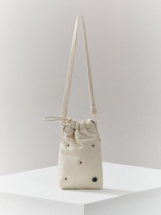 COLLER BAG 단품 [팸세제외] 꼴레 푸퍼 크로스백 오트크림