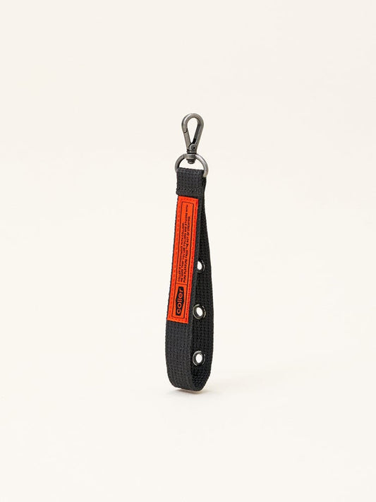 COLLER CANVAS STRAP KEYRING MUD GRAY