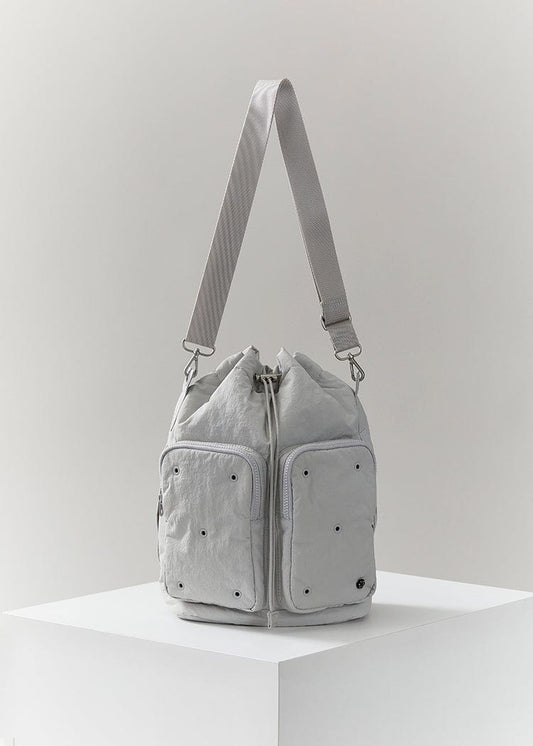 COLLER BAG 단품 [패밀리세일] 꼴레 버킷백 L 문락그레이