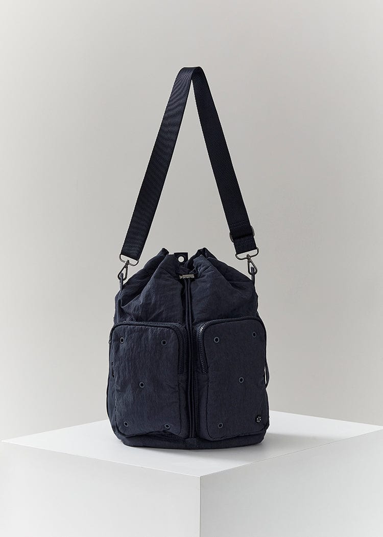 COLLER BAG 단품 꼴레 버킷백 L 미드나잇블루