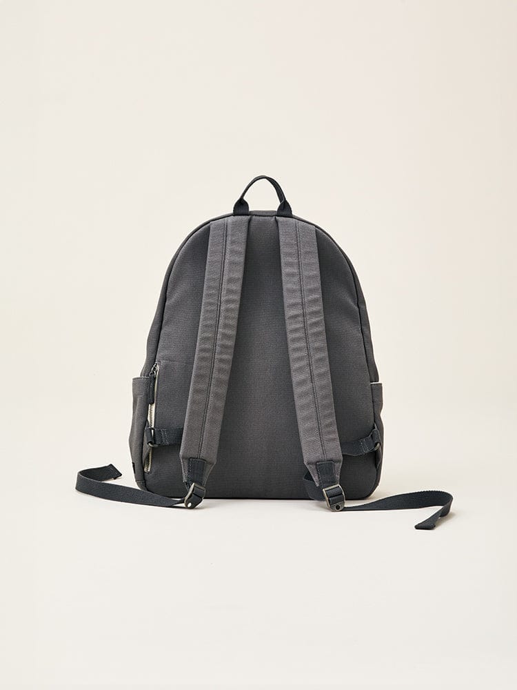 COLLER BAG 단품 꼴레 캔버스 원포켓 백팩 L 머드 그레이