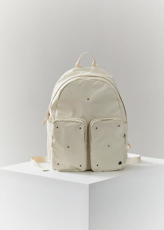 COLLER BAG 단품 [패밀리세일] 꼴레 백팩 M 오트크림