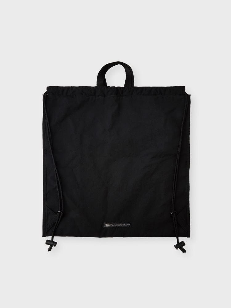 COLLER BAG BLACK 꼴레 드로우 스트링백 쉐이드 블랙