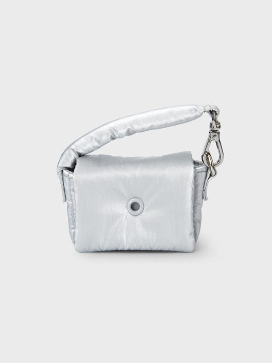 COLLER BAG GRAY [팸세제외] 꼴레 미니 쁘띠 키링 파우치 펄 그레이
