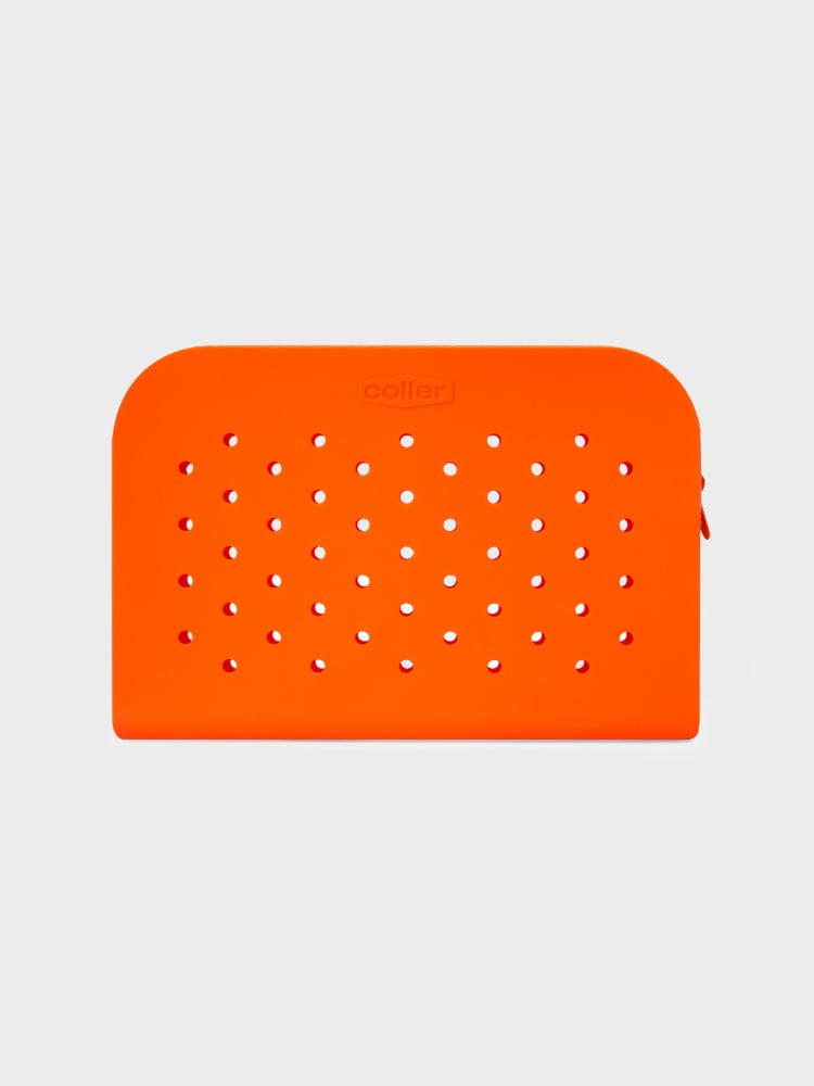 COLLER BAG KEY ORANGE [패밀리세일] 꼴레 실리콘 파우치 키오렌지