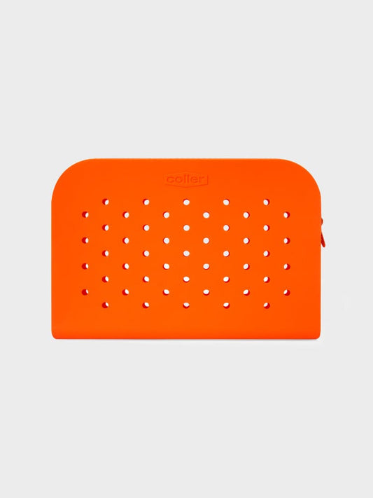 COLLER BAG KEY ORANGE [패밀리세일] 꼴레 실리콘 파우치 키오렌지