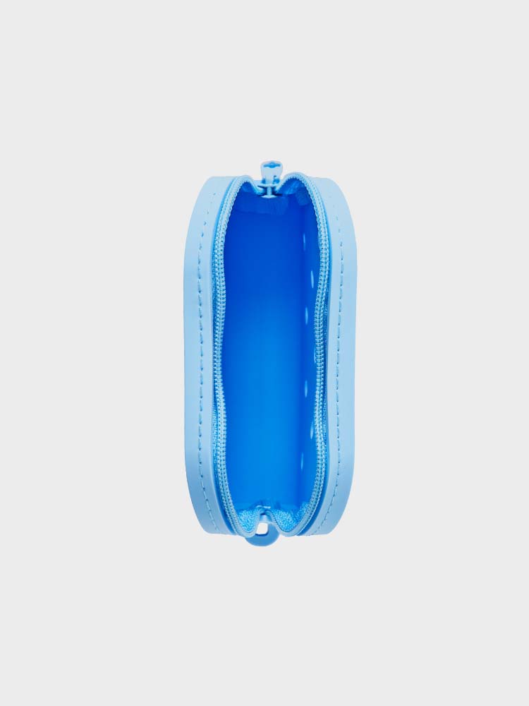 COLLER BAG LIGHT BLUE (S) 꼴레 실리콘 파우치 라이트블루 (S)