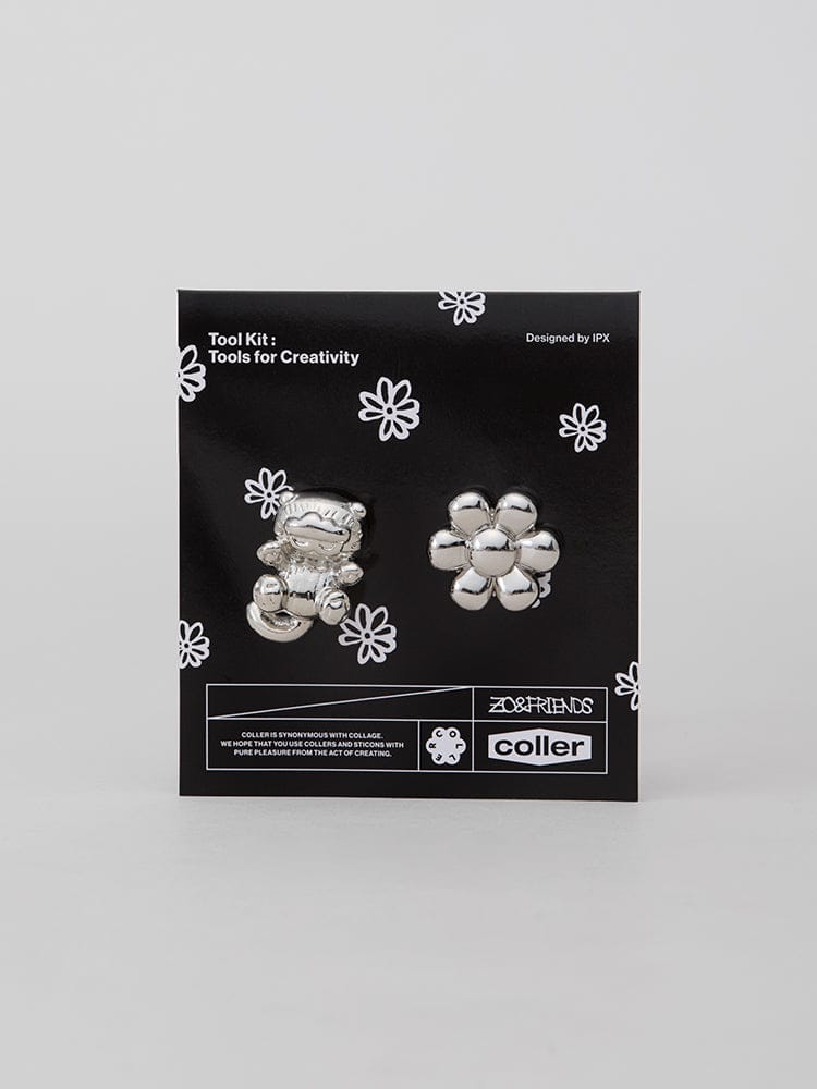 COLLER BEAUTY/ACC_ 스트링백 + 스티콘 세트 [조앤프렌즈 에디션] 꼴레 드로우 스트링백 세트