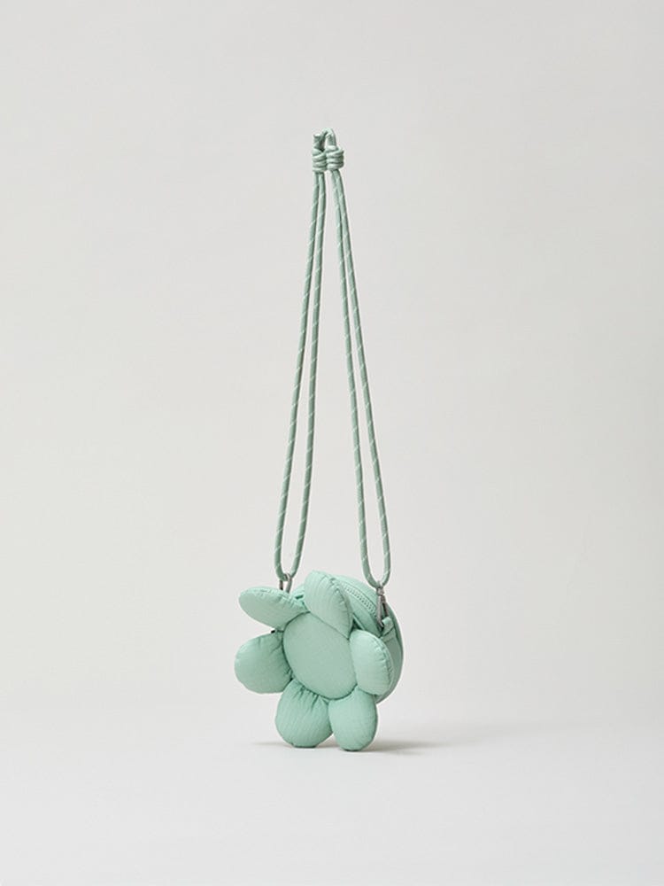 COLLER BEAUTY/ACC_ Herb Mint 꼴레 플라워 키링백 허브 민트