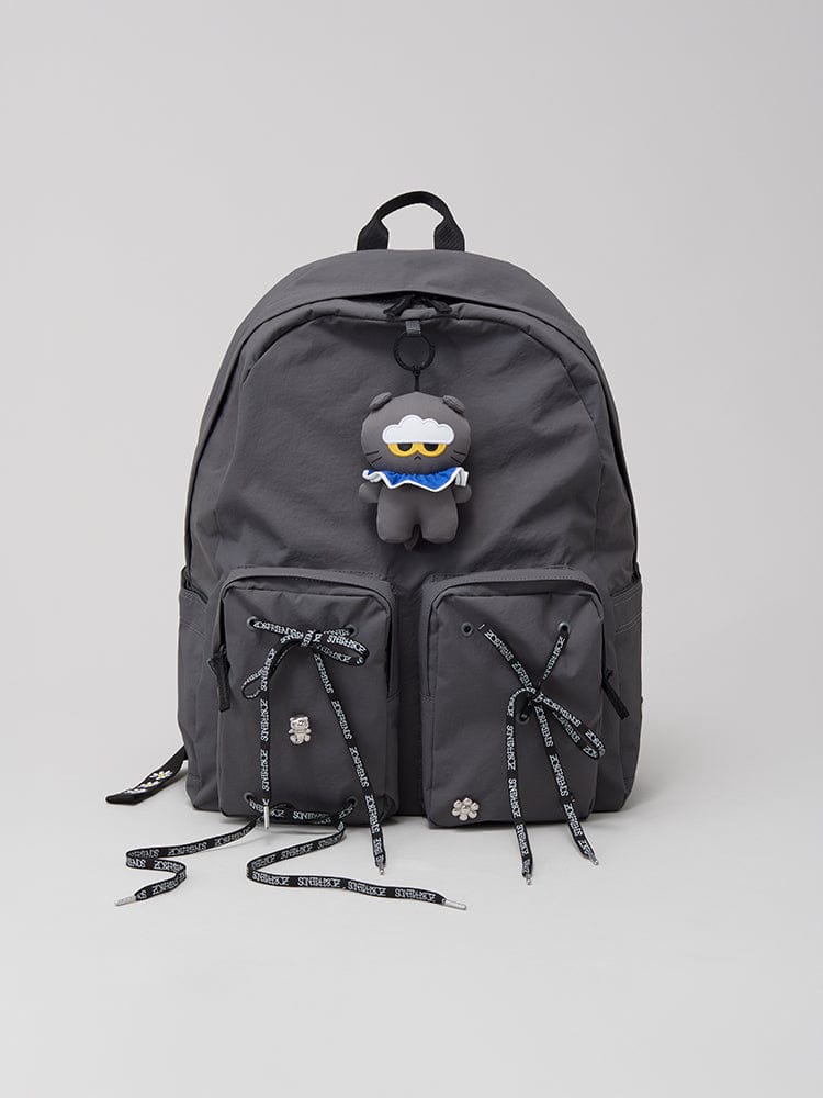 COLLER BEAUTY/ACC_ 백팩 L + 키링, 스티콘 세트 [조앤프렌즈 에디션]  꼴레 백팩 (L) 세트