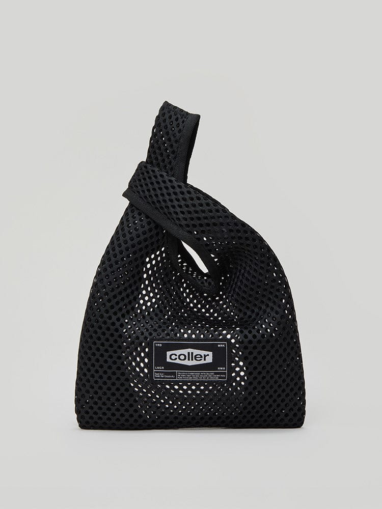 COLLER MESH MINI TOTE BAG SHADE BLACK