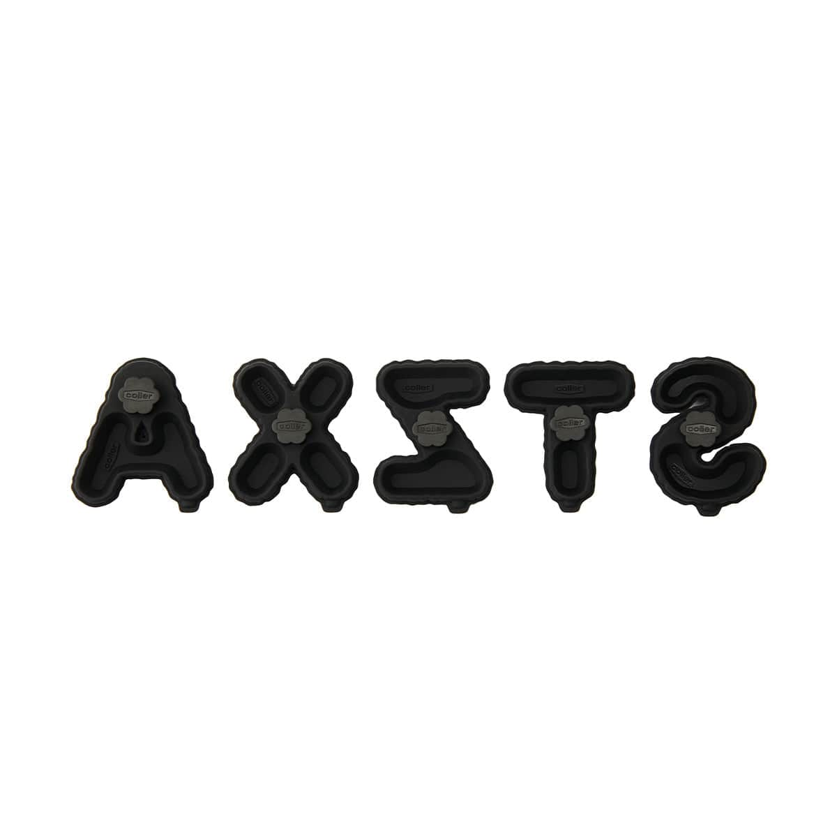 COLLER BEAUTY/ACC 라인프렌즈 꼴레 블랙 알파벳 스티콘 (옵션상품-A, S, T, X, Z)