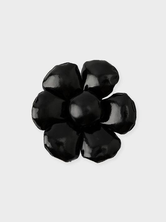 COLLER BEAUTY/ACC BLACK FLOWER STICON [NEW] 라인프렌즈 꼴레 블랙 플라워 패딩 스티콘