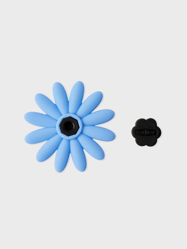 COLLER BEAUTY/ACC BLUE 꼴레 빅 플라워 스티콘 (옵션선택 : 핑크/블루/화이트/블랙오렌지/그린/블랙)