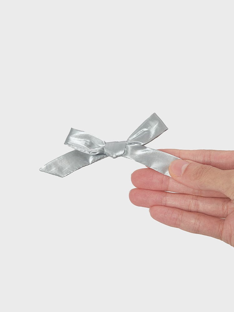 COLLER RIBBON STICON SET (2PCS) PEARL GRAY – LINE FRIENDS SQUARE