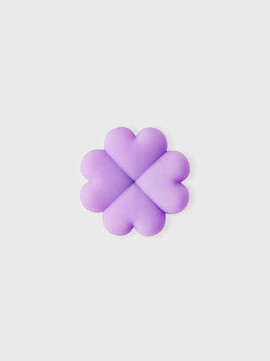COLLER BEAUTY/ACC PURPLE [팸세제외] 꼴레 네잎클로버 스티콘 퍼플