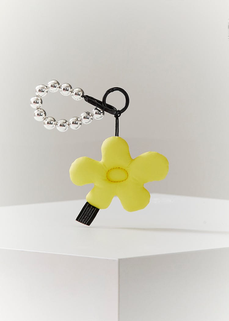 COLLER KEYRING 단품 [팸세제외] 꼴레 멜팅 플라워 패딩 키링 옐로우