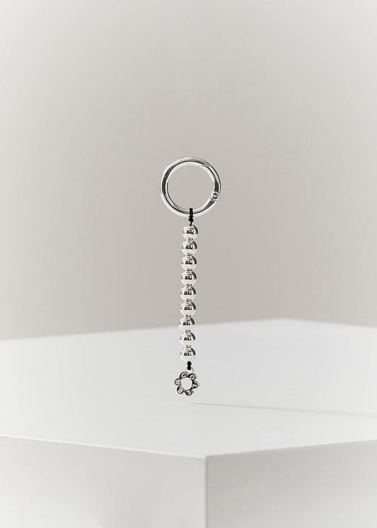COLLER KEYRING 단품 [팸세제외] 꼴레 메탈 커스텀 비즈 키링 실버