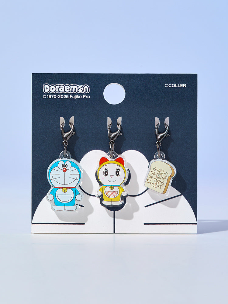 COLLER KEYRING_ 도라에몽, 도라미, 암기빵 [도라에몽 에디션] 아크릴 키링 세트 ver.1