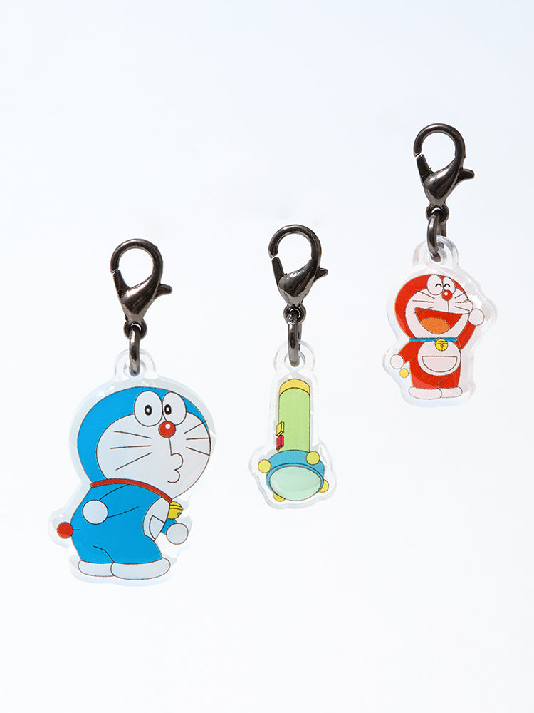 COLLER KEYRING_ 도라에몽, 미니도라, 스몰라이트 [도라에몽 에디션] 아크릴 키링 세트 ver.2