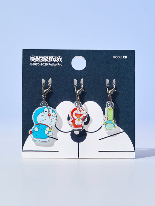 COLLER KEYRING_ 도라에몽, 미니도라, 스몰라이트 [도라에몽 에디션] 아크릴 키링 세트 ver.2