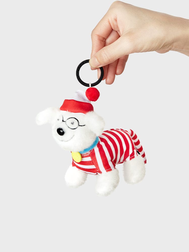 COLLER KEYRING 단품 꼴레 X 월리를 찾아라 우프 플러시 키링