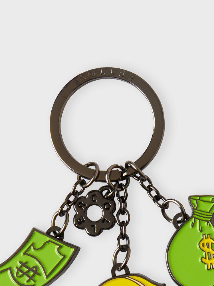 COLLER KEYRING 단품 꼴레 X 리치리치 메탈 키링