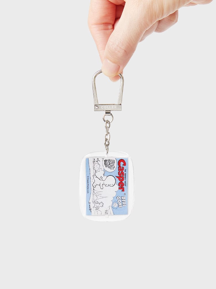 COLLER KEYRING 단품 꼴레 X 캐스퍼 아크릴 포토 키링