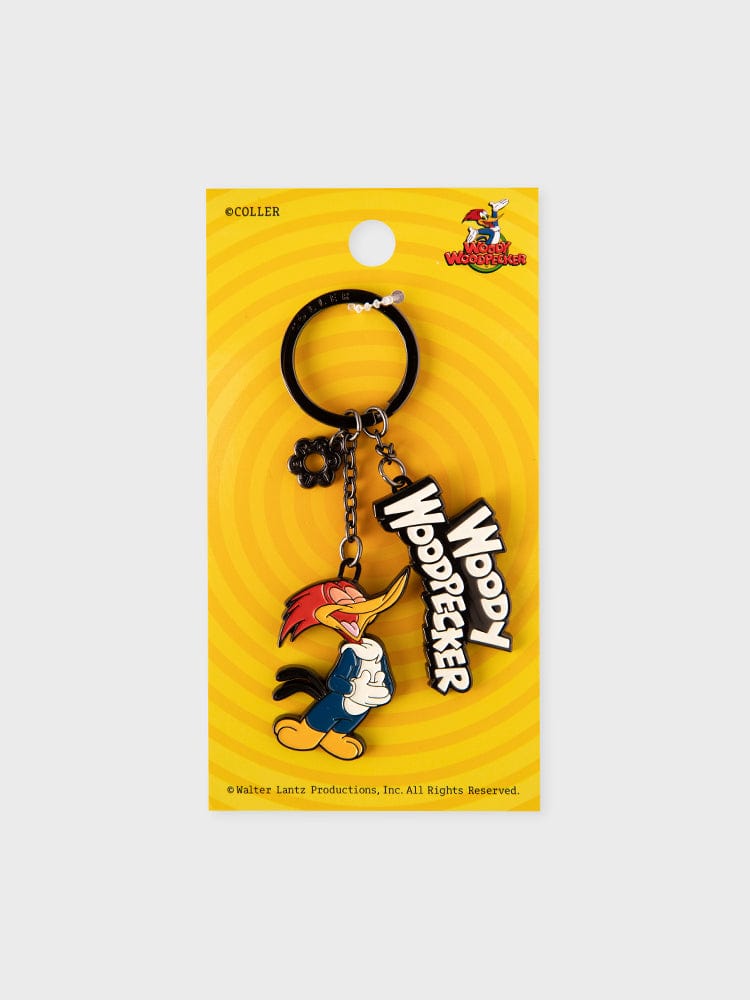 COLLER KEYRING 단품 꼴레 X 우디 우드페커 메탈 키링