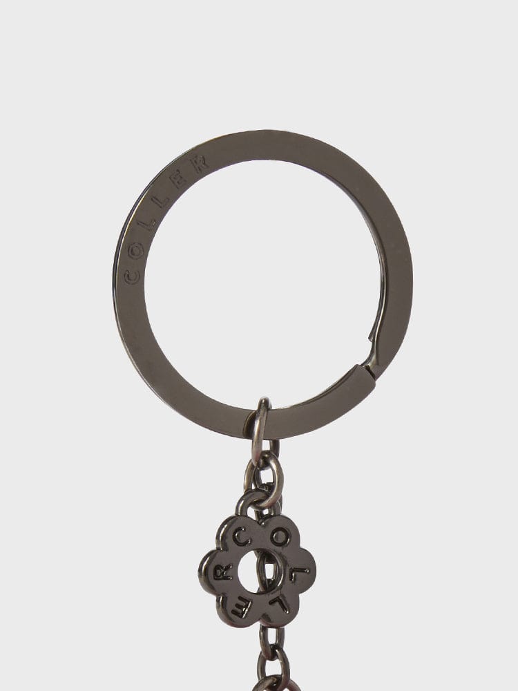 COLLER KEYRING 단품 꼴레 X 굿럭트롤 PVC 피규어 키링 핑크