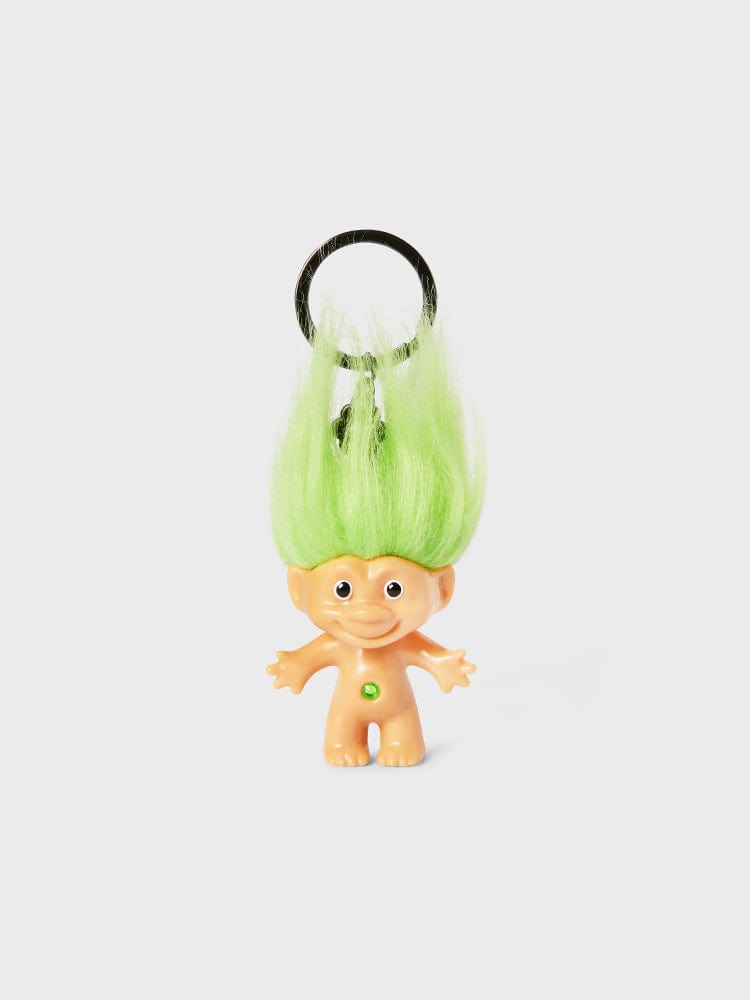 COLLER KEYRING 단품 꼴레 X 굿럭트롤 PVC 피규어 키링 그린