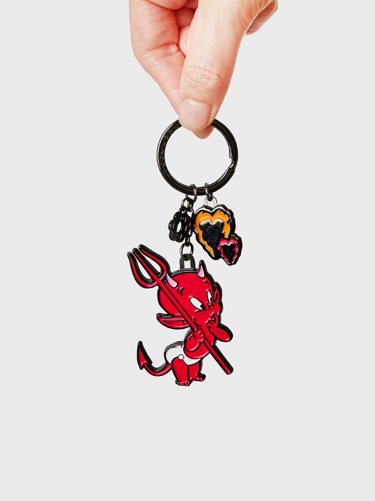 COLLER KEYRING 단품 꼴레 X 핫스터프 메탈 키링 VER.1