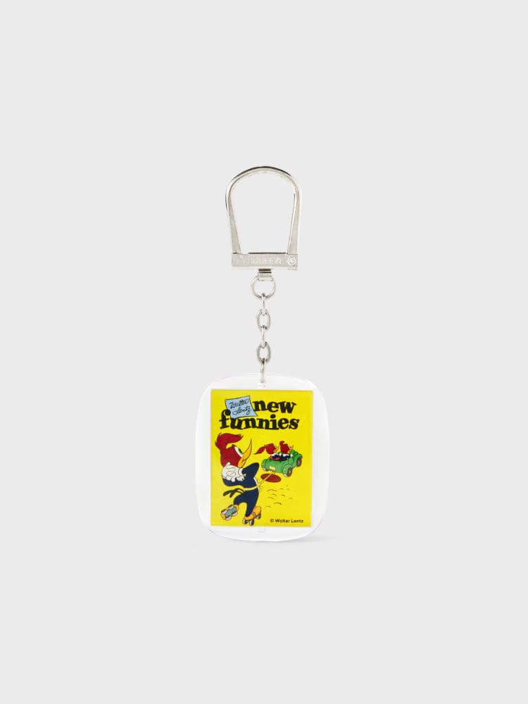 COLLER KEYRING 단품 꼴레 X 우디 우드페커 포토 아크릴 키링 VER.1