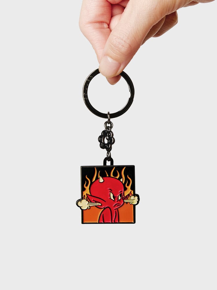 COLLER KEYRING 단품 꼴레 X 핫스터프 메탈 키링 VER.2