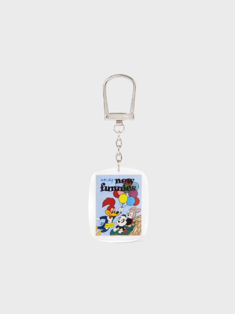 COLLER KEYRING 단품 꼴레 X 우디 우드페커 포토 아크릴 키링 VER.2