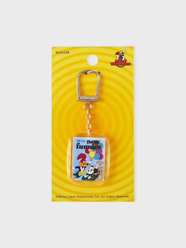 COLLER KEYRING 단품 꼴레 X 우디 우드페커 포토 아크릴 키링 VER.2