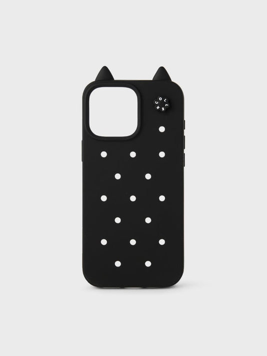 COLLER iPHONE CASE 16 PRO MAX MEOW SHADE BLACK