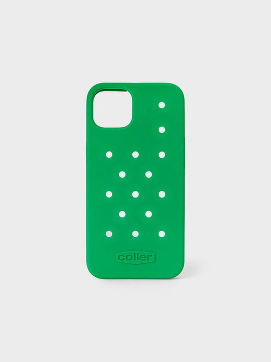 COLLER MOBILE ACC CLOVER GREEN (iPHONE 14) 꼴레 아이폰 케이스 클로버그린 (iPHONE 14)