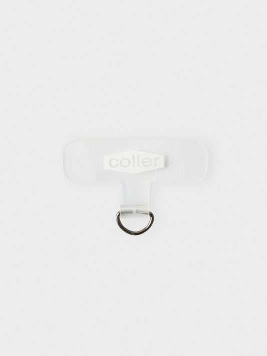 COLLER MOBILE ACC WHITE [패밀리세일] 꼴레 스트랩 홀더 투명