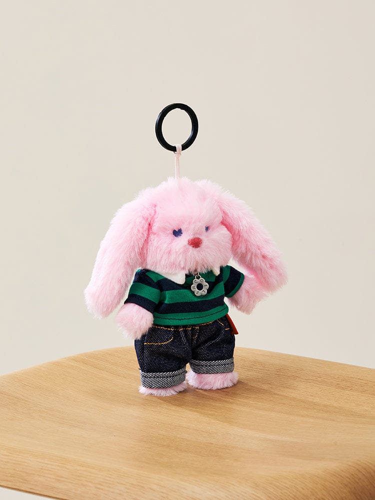 COLLER PLUSH 단품 꼴레 쁘띠 클로젯 스트라이프 카라셔츠 셋업