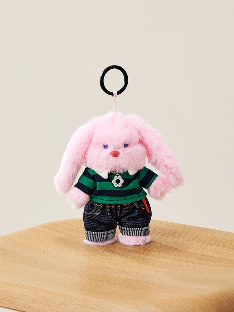 COLLER PLUSH 단품 꼴레 쁘띠 클로젯 스트라이프 카라셔츠 셋업