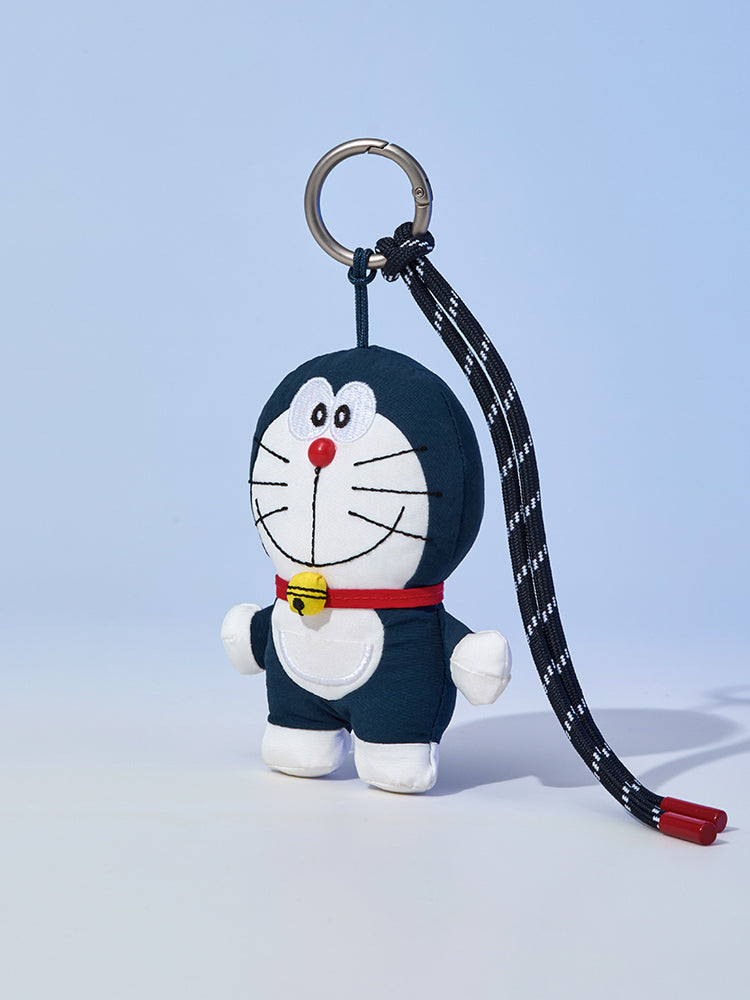 COLLER POUCH_KEYRING_ Midnight Navy [도라에몽 에디션] 도라에몽 플러시 스트링 키링