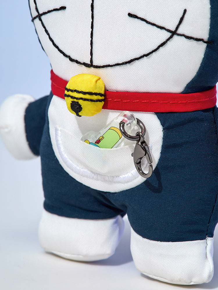 COLLER POUCH_KEYRING_ Midnight Navy [도라에몽 에디션] 도라에몽 플러시 스트링 키링