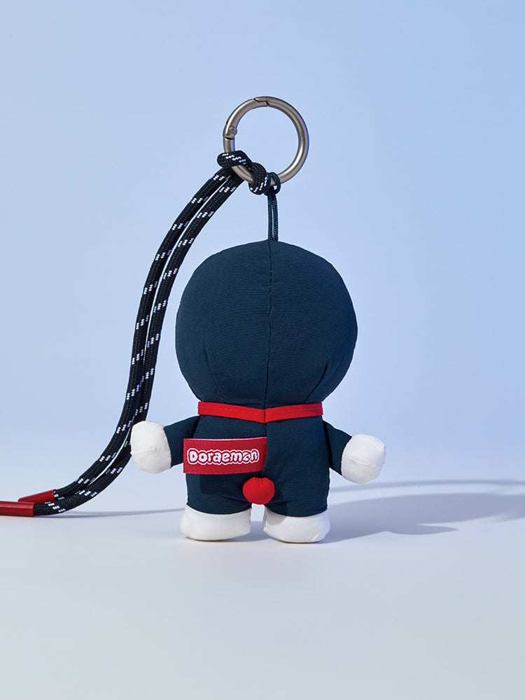 COLLER POUCH_KEYRING_ Midnight Navy [도라에몽 에디션] 도라에몽 플러시 스트링 키링
