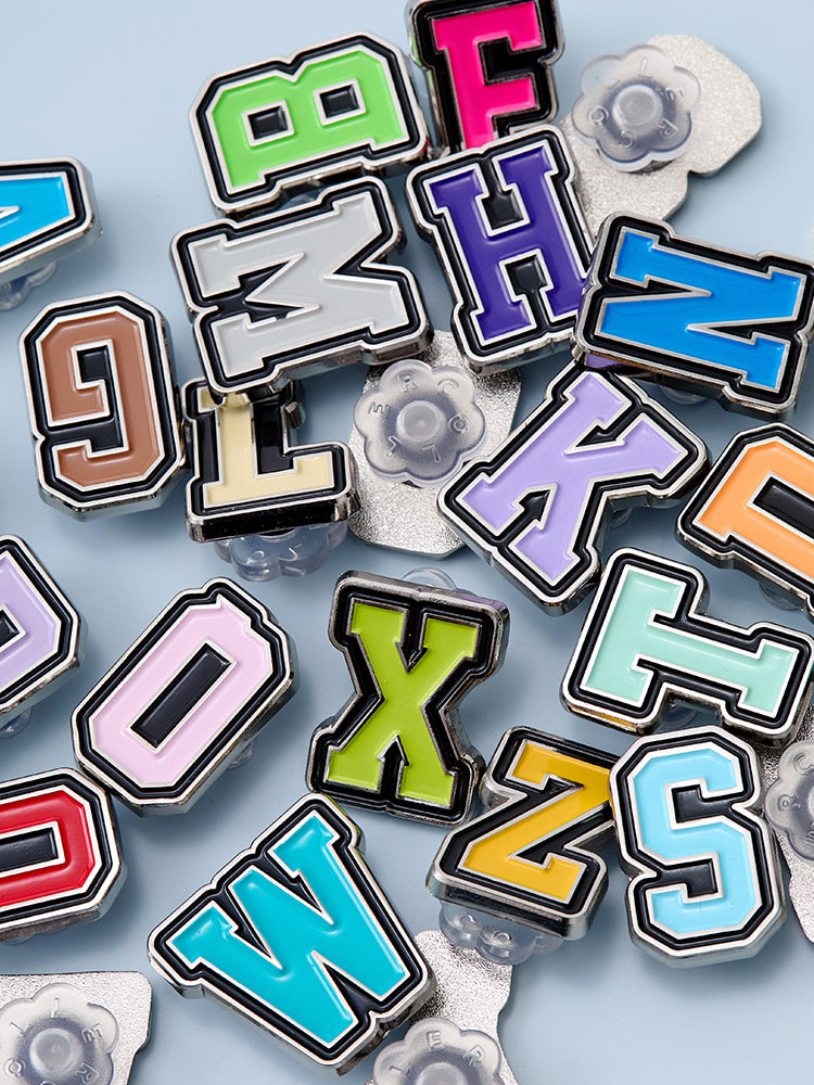 COLLER STICON_ 꼴레 메탈 알파벳 스티콘 컬러 (A~Z)