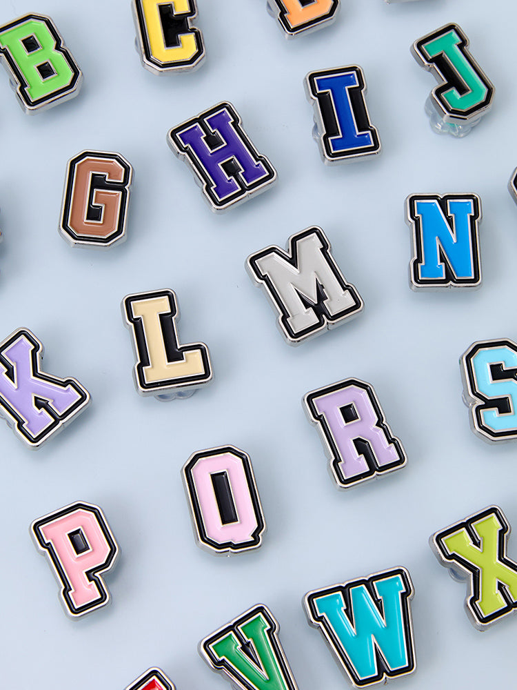 COLLER STICON_ 꼴레 메탈 알파벳 스티콘 컬러 (A~Z)