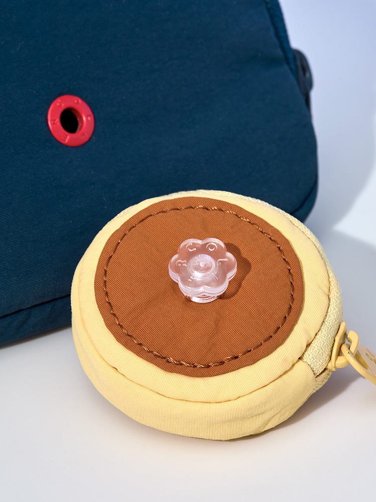 COLLER STICON_ Midnight Navy [도라에몽 에디션] 꼴레 지갑 도라야끼 스티콘 세트