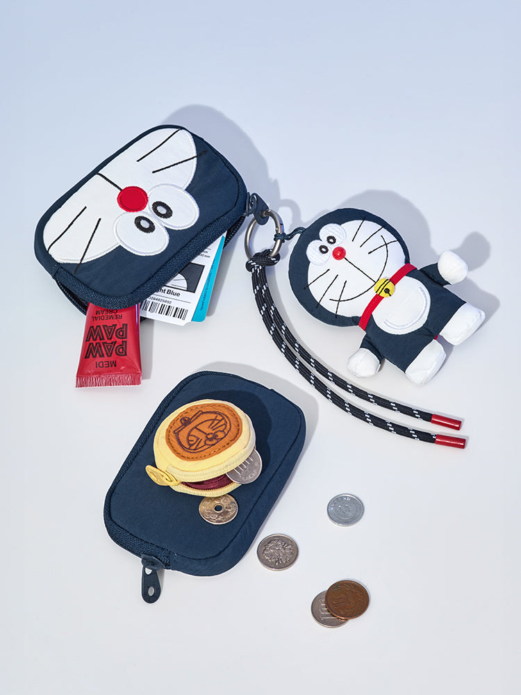 COLLER STICON_ Midnight Navy [도라에몽 에디션] 꼴레 지갑 도라야끼 스티콘 세트