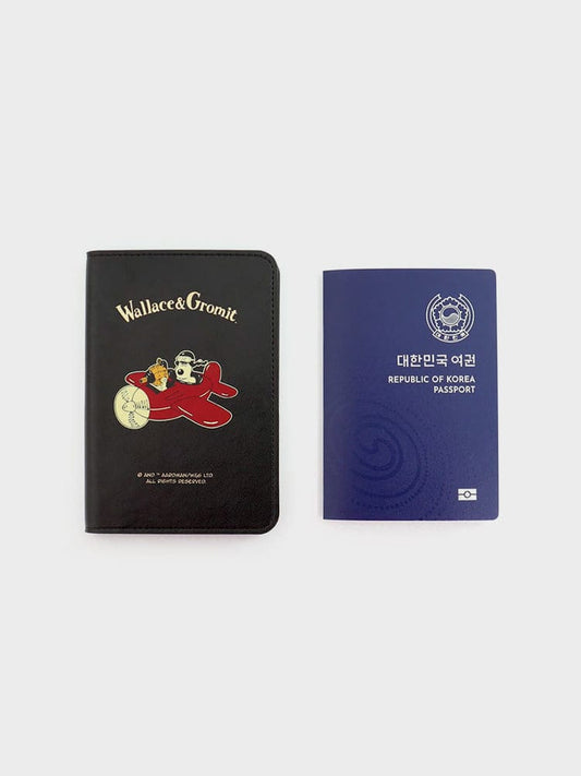 COLLEY BAG 단품 [NEW] 콜리 월레스와 그로밋 여행 여권케이스