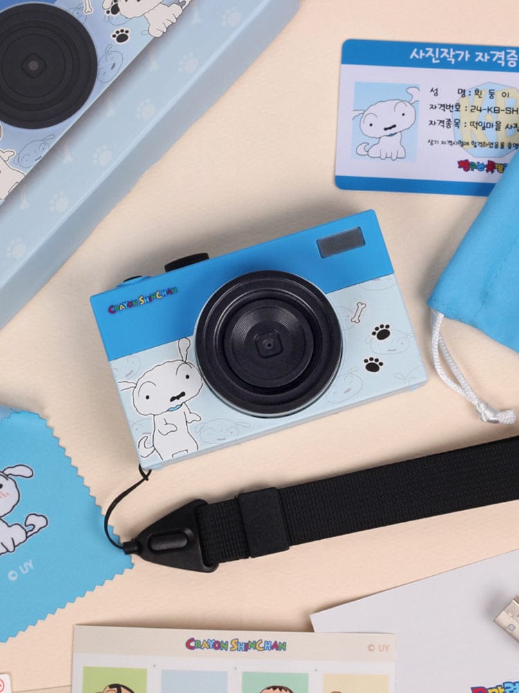 CRAYON SHIN CHAN ELECTRONICS_ 흰둥이 짱구는 못말려 레트로 카메라 (흰둥이)